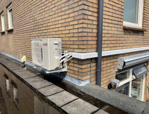 Airco leidingen wegwerken