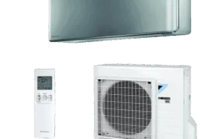 Daikin airco Stylish wandmodel zilver met buitenunit